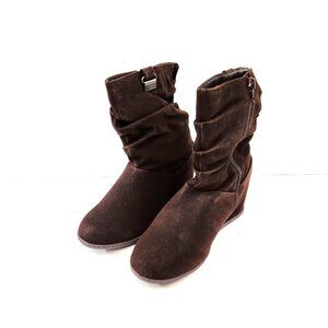 Avon Cushion Walk Slouchy Comfort Boot Size 7 Brown NEW